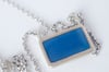 Light Wide Necklace -blue