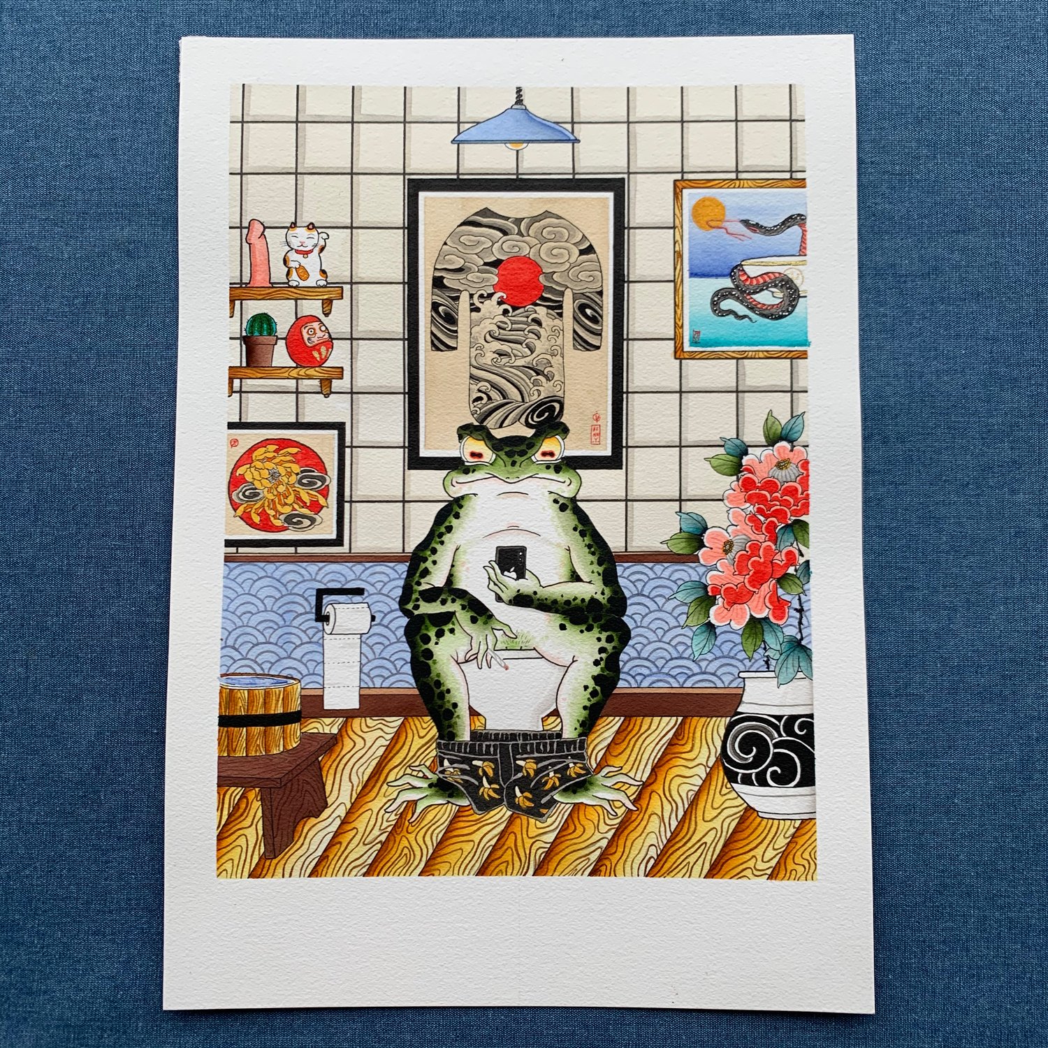 Image of Frog on the Bog