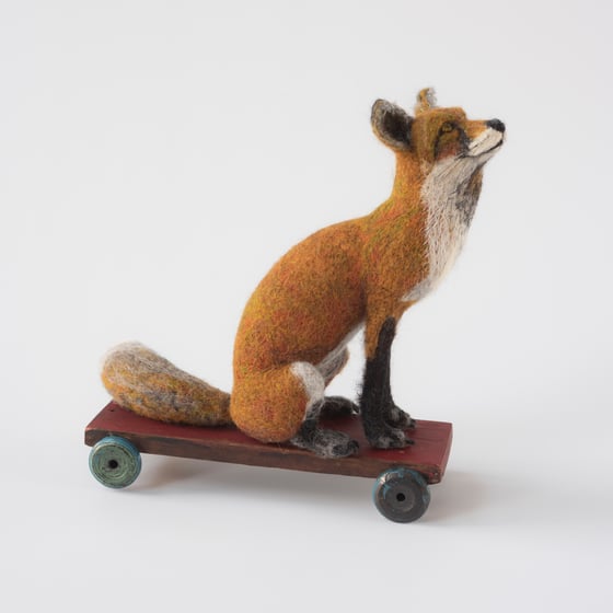 Image of Sitting Fox