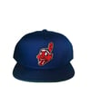 Rolling Indians Snapback [Navy]