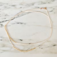 Sautoir or - seashell