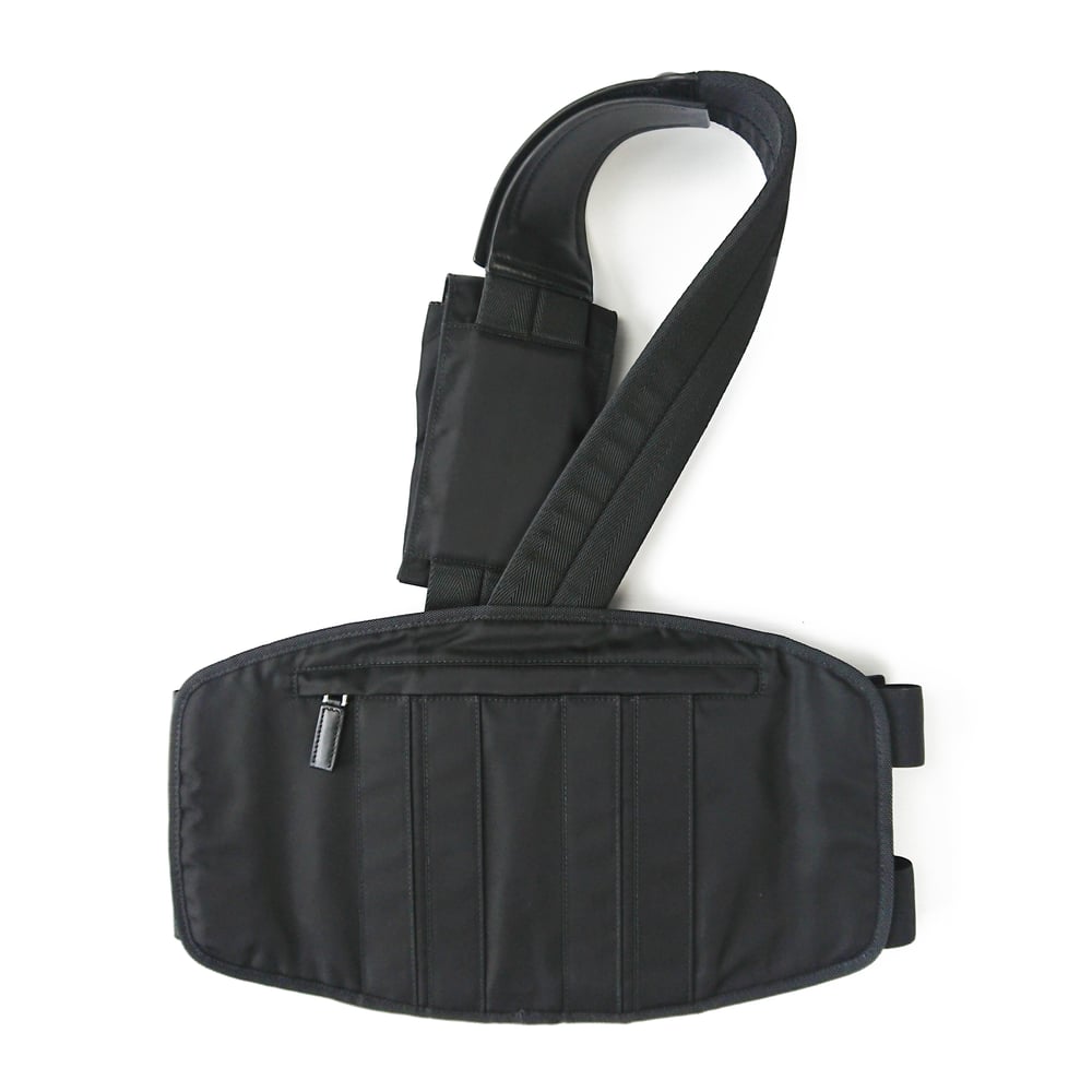Prada Logo-appliquéd Nylon Chest Rig Bag in Black for Men
