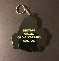 Image 2 of Brown Magic “Under The Sombrero” keychain 