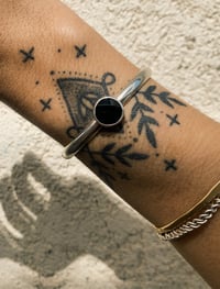 Image 1 of Baby Moon Onyx Cuff