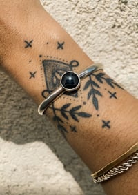 Image 3 of Baby Moon Onyx Cuff