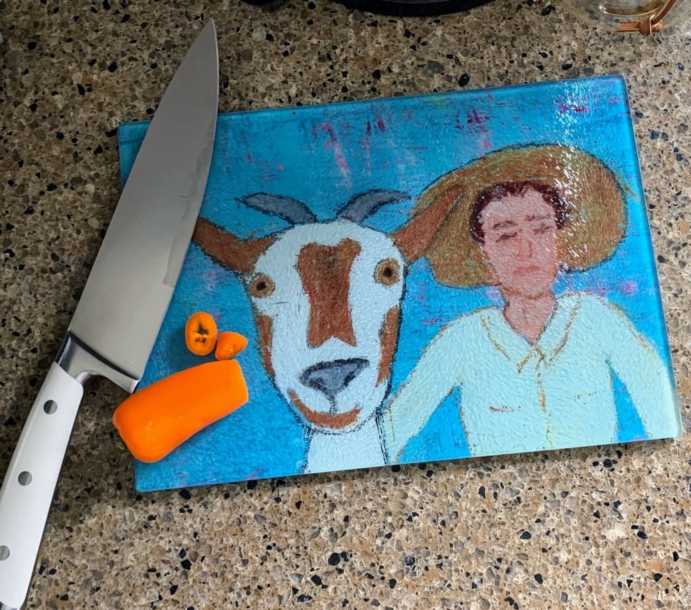 Goat & Pal cutting board Otis & Amy's General Store