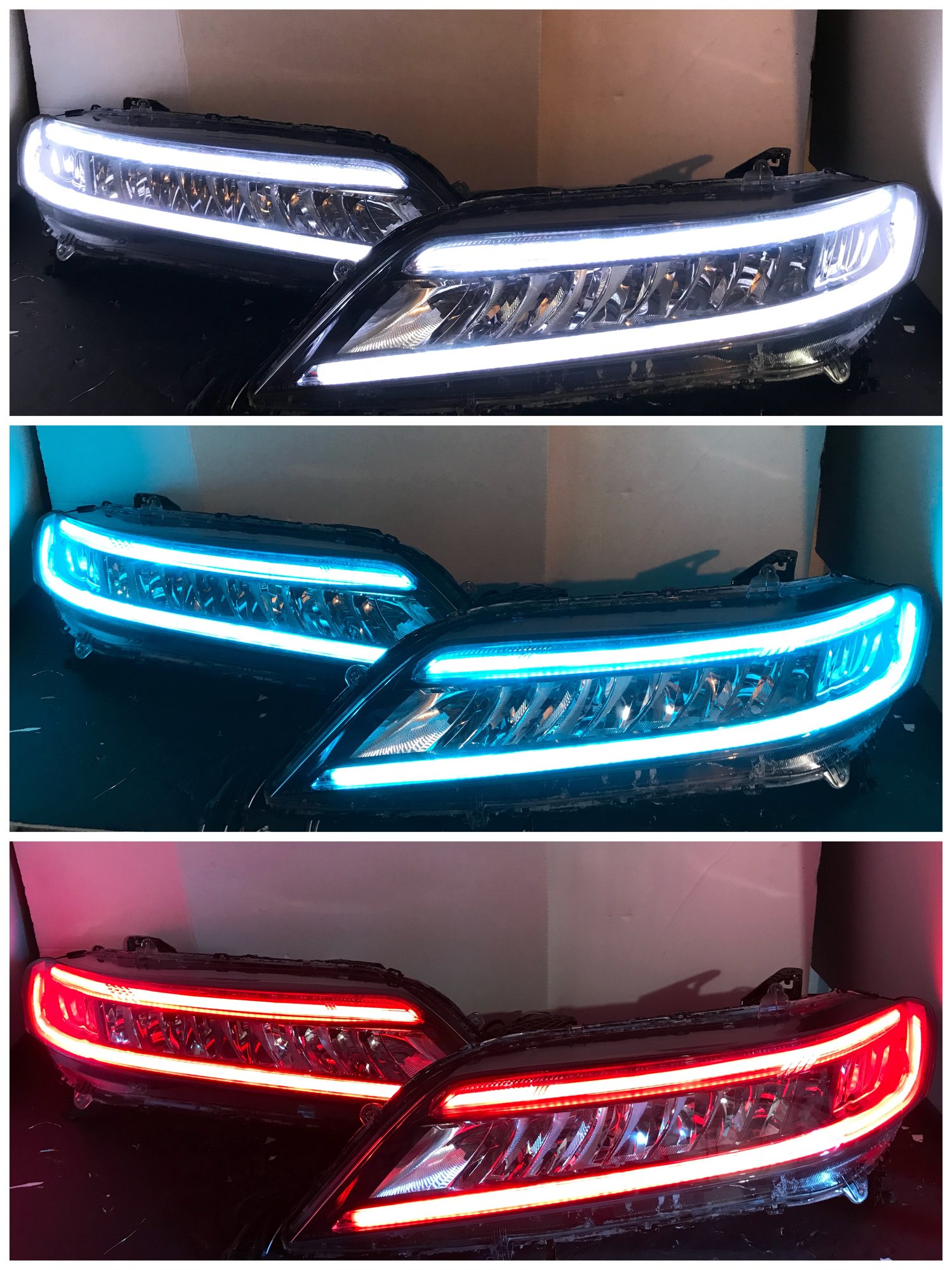 Honda Accord 2016-17 Coupe Touring Custom Headlight | Custom Retrofit