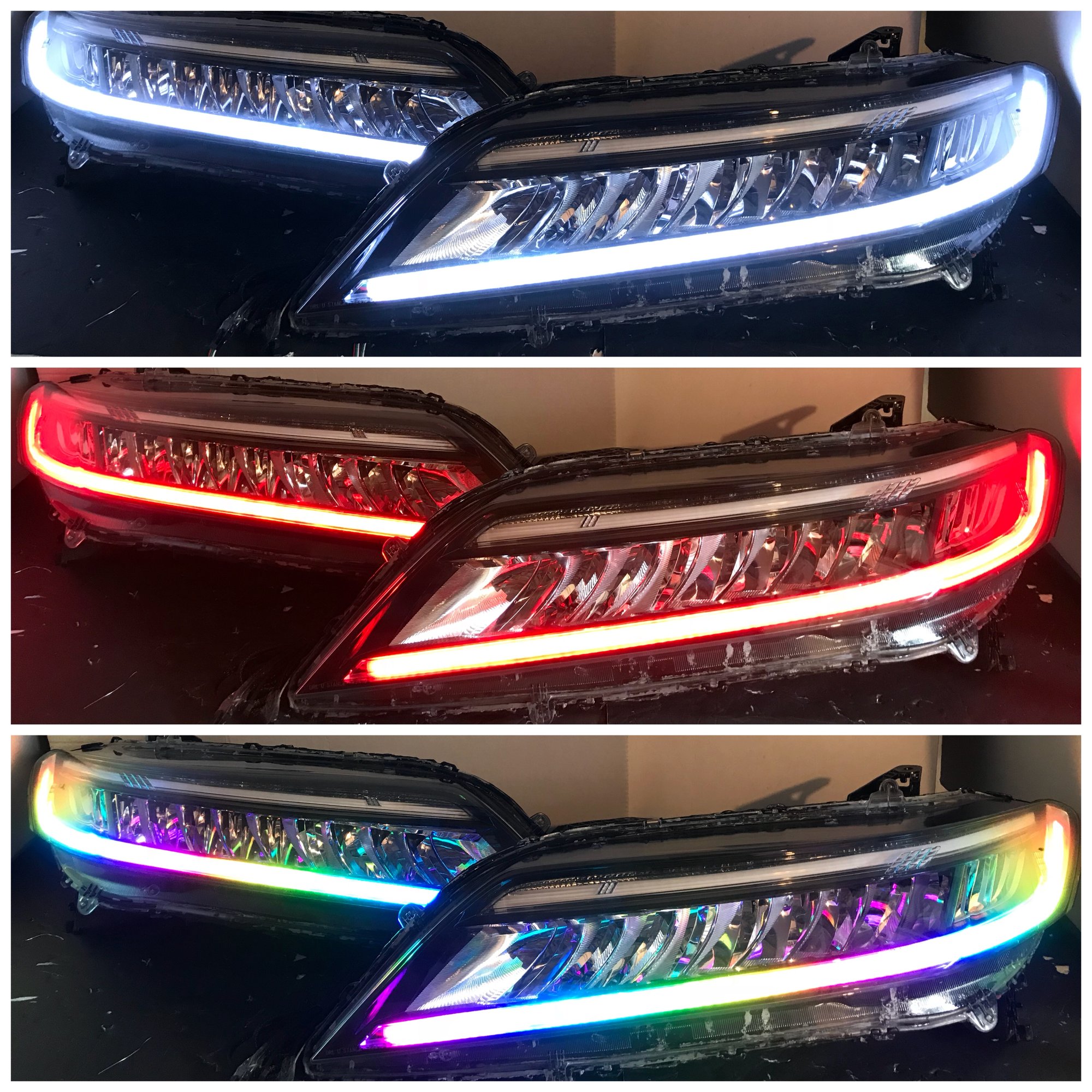 Honda Accord 2016-17 Coupe Touring Custom Headlight | Custom Retrofit
