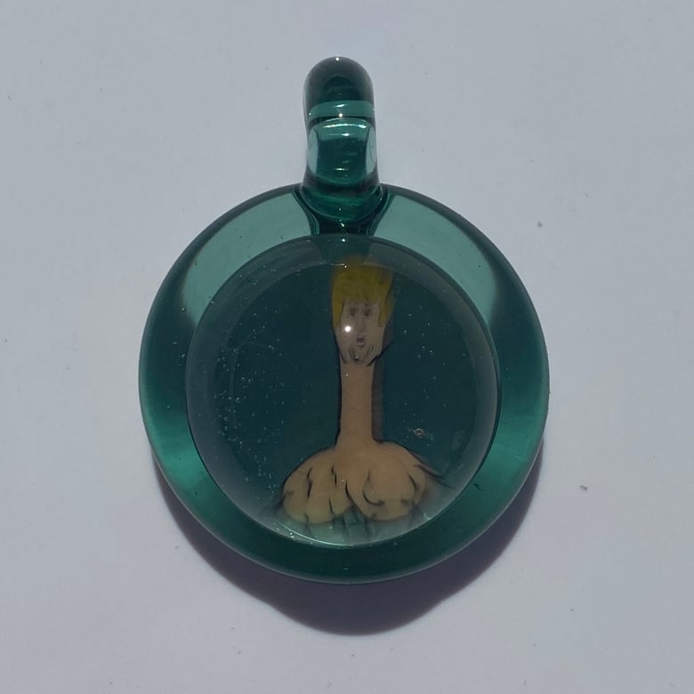 Image of Dick Head Glass Murrine Pendant 