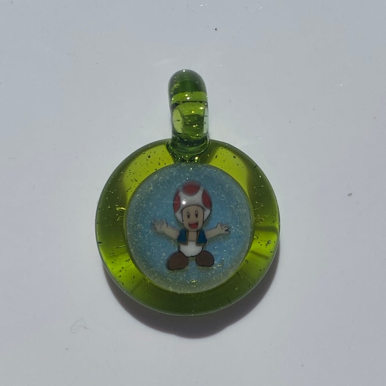 Image of Toad Glass Murrine Pendant