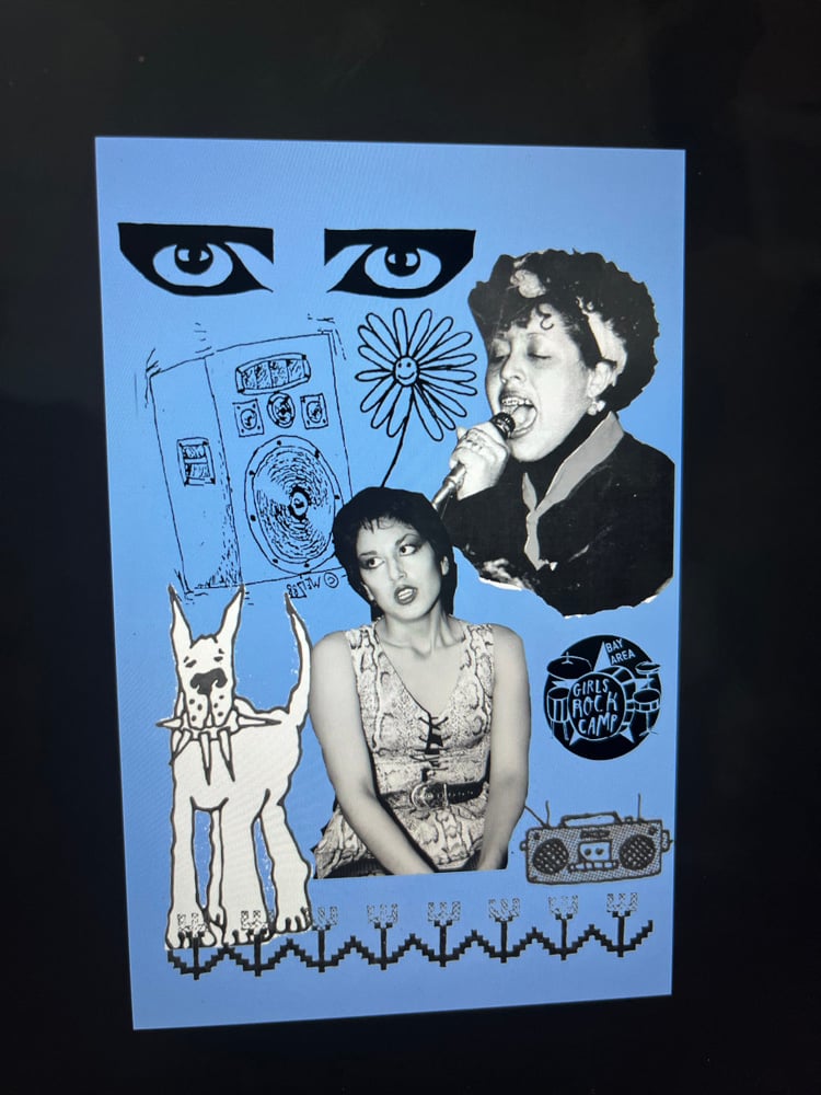 Bay Area girls rock camp fundraiser poster Image 2