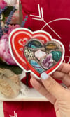 Crystal Heart Sticker