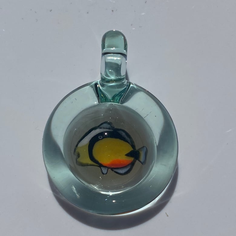 Image of Parrot Fish Glass Murrine Pendant