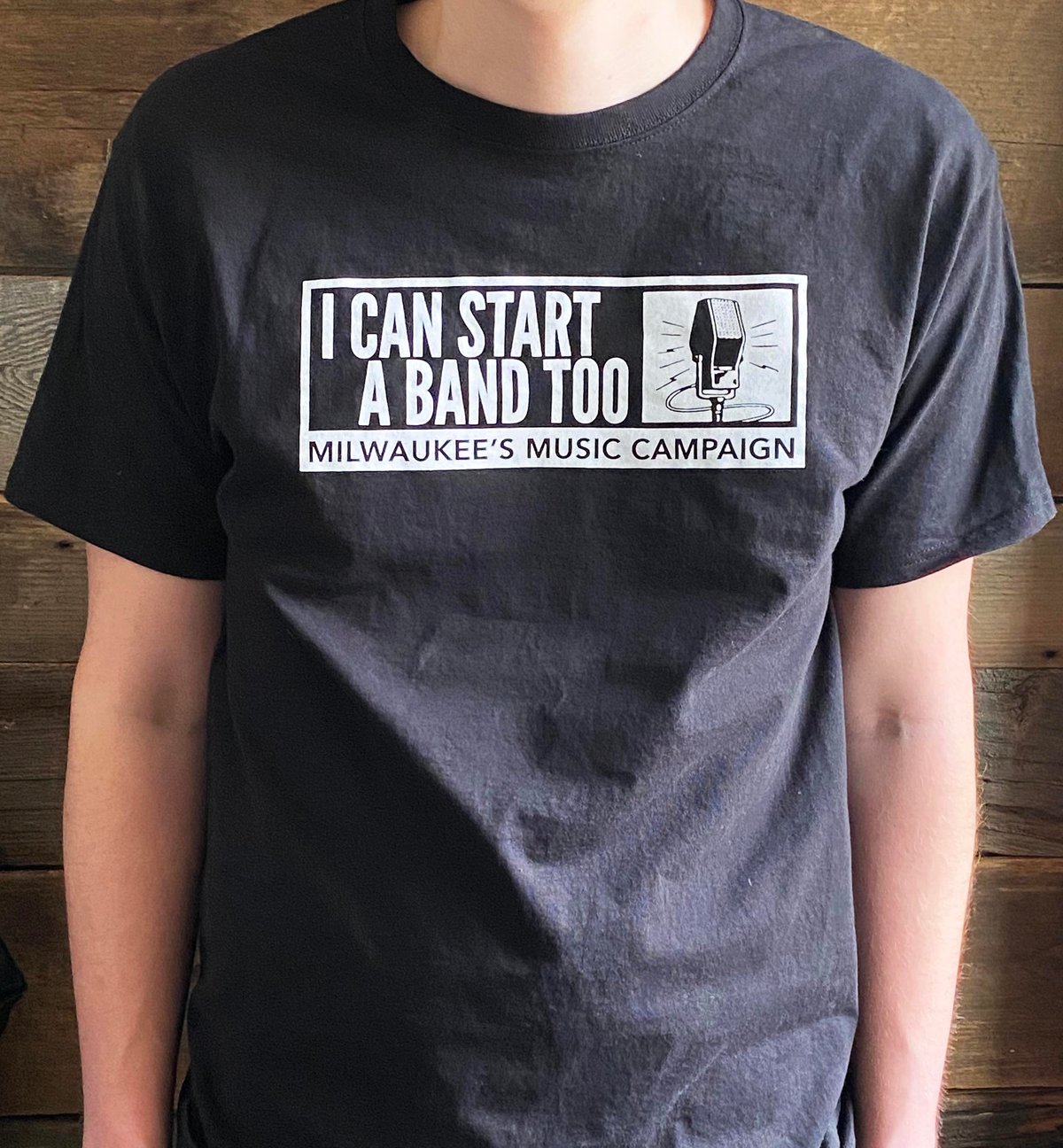 Image of I CAN START A BAND Venue T-Shirt