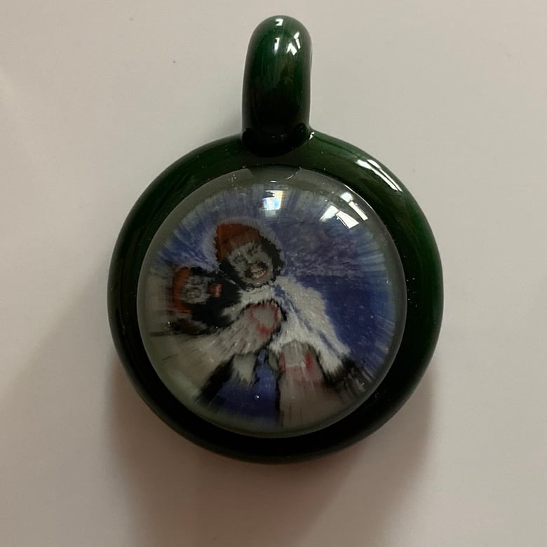 Image of Cheech and Chong Glass Murrine Pendant