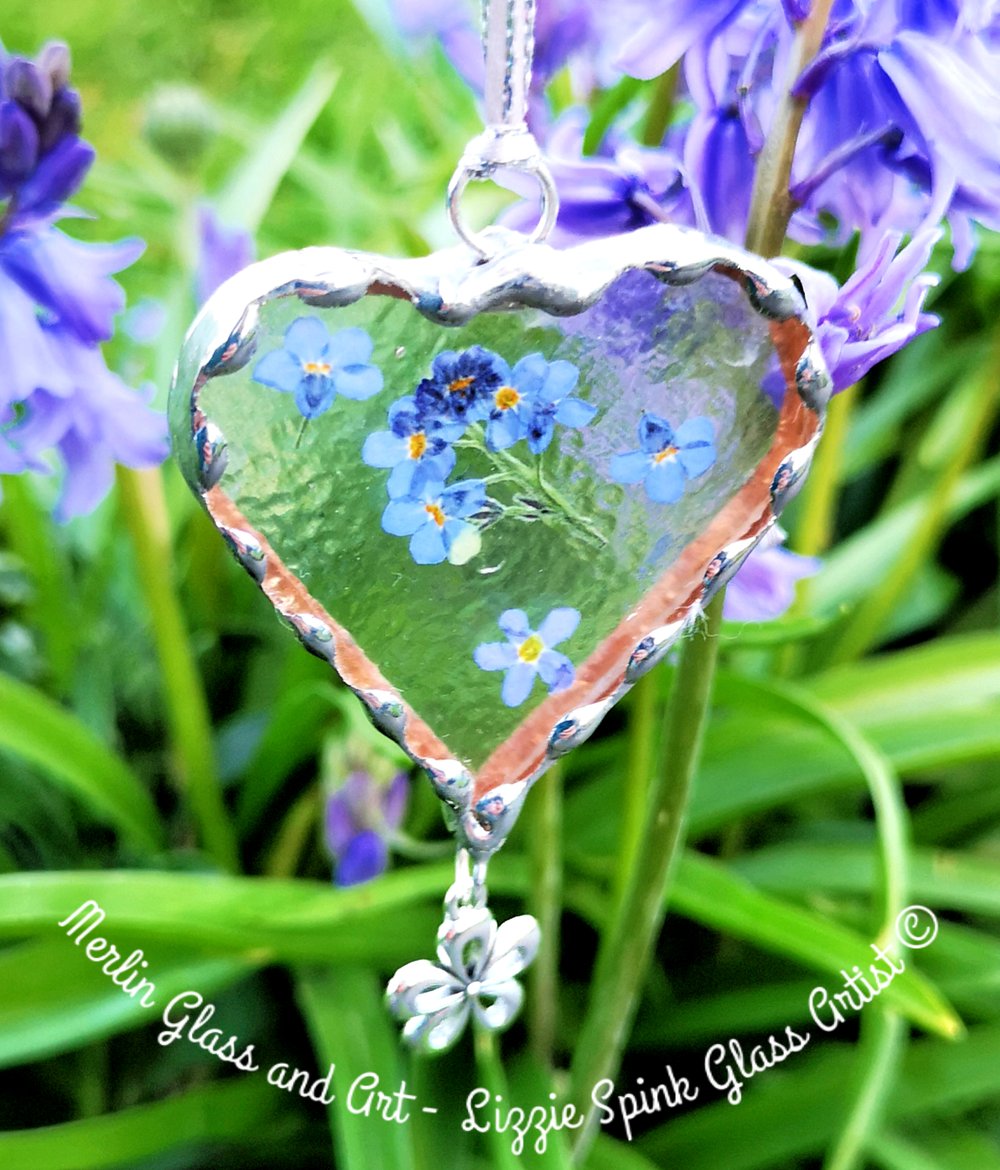 Image of Forget-me-not Keepsake Card