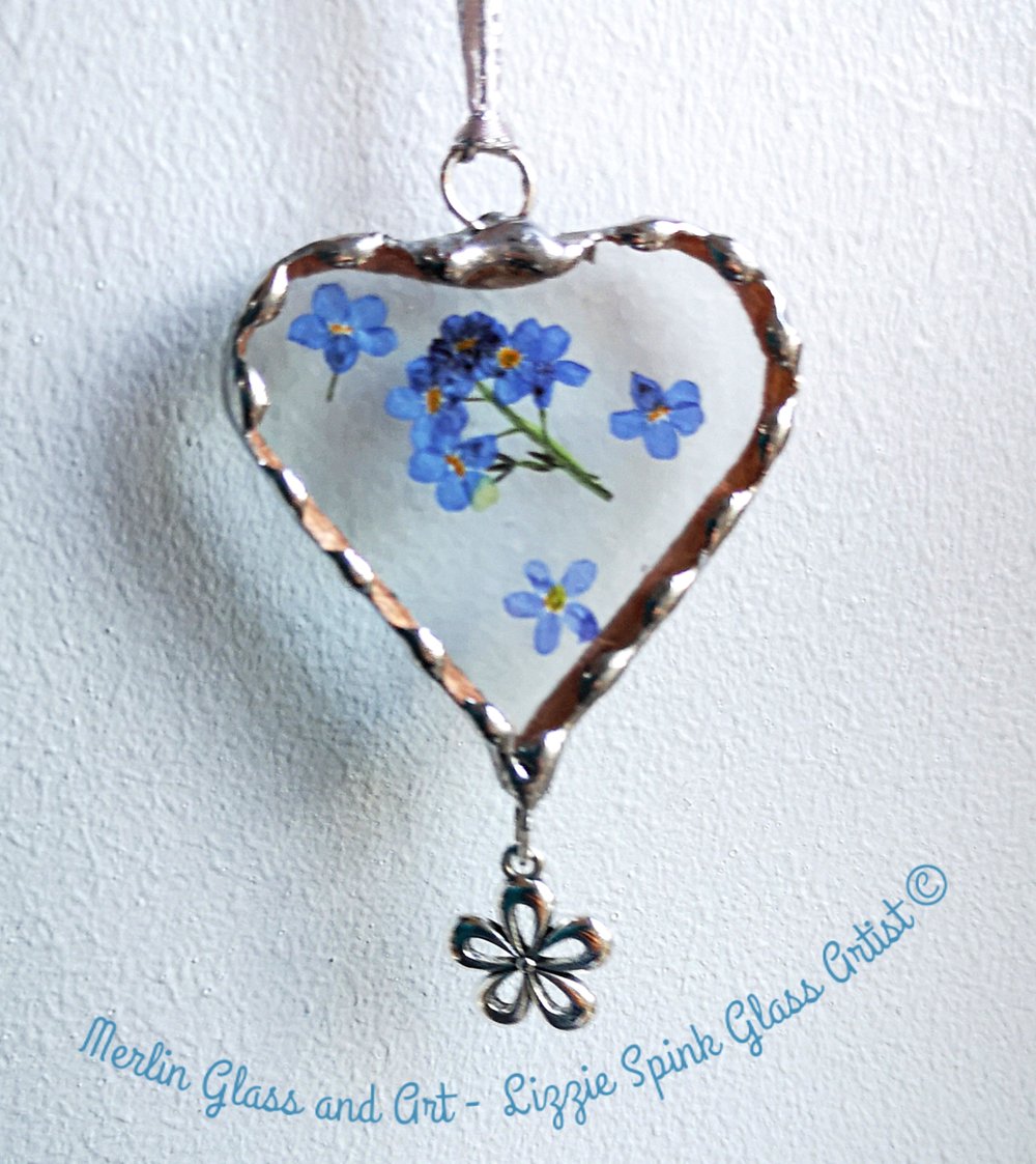 Image of Forget-me-not Keepsake Card