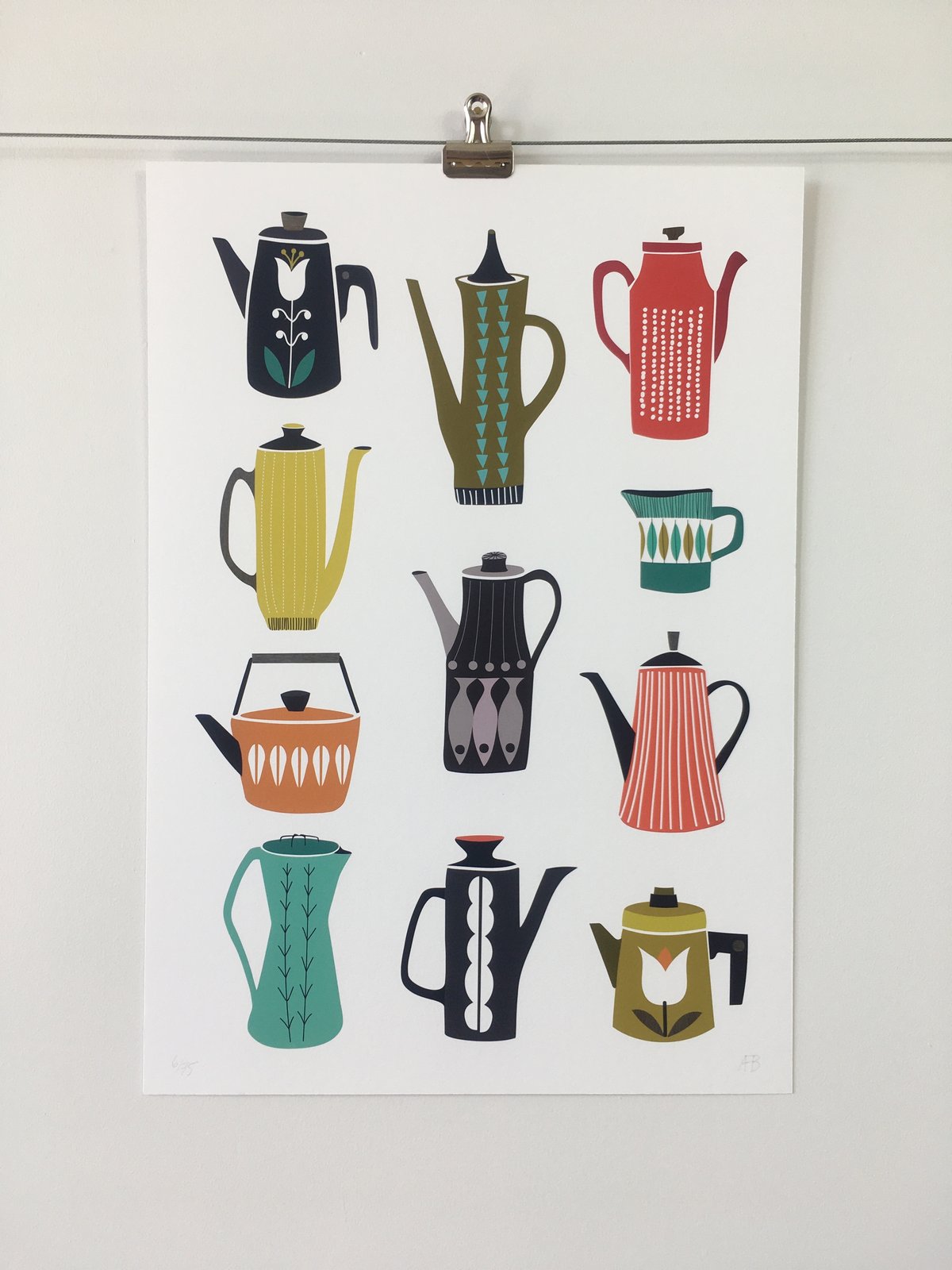 Coffee Pots (A3)