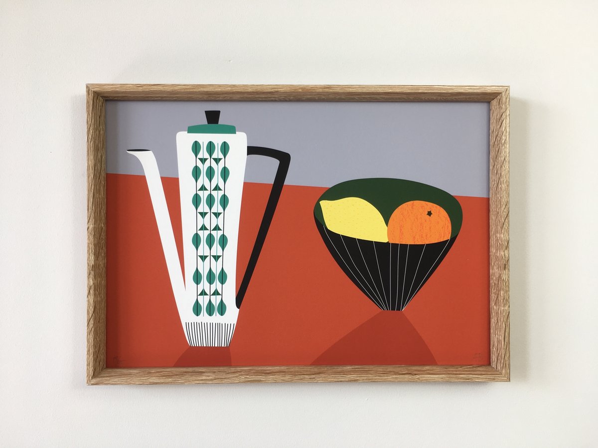 Retro Table (A4/ 30x40cm)