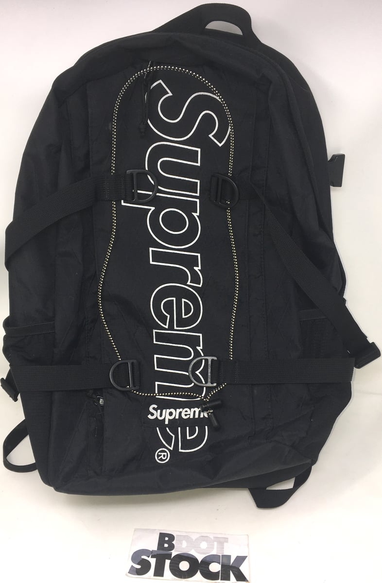 Supreme fw18 backpack black online