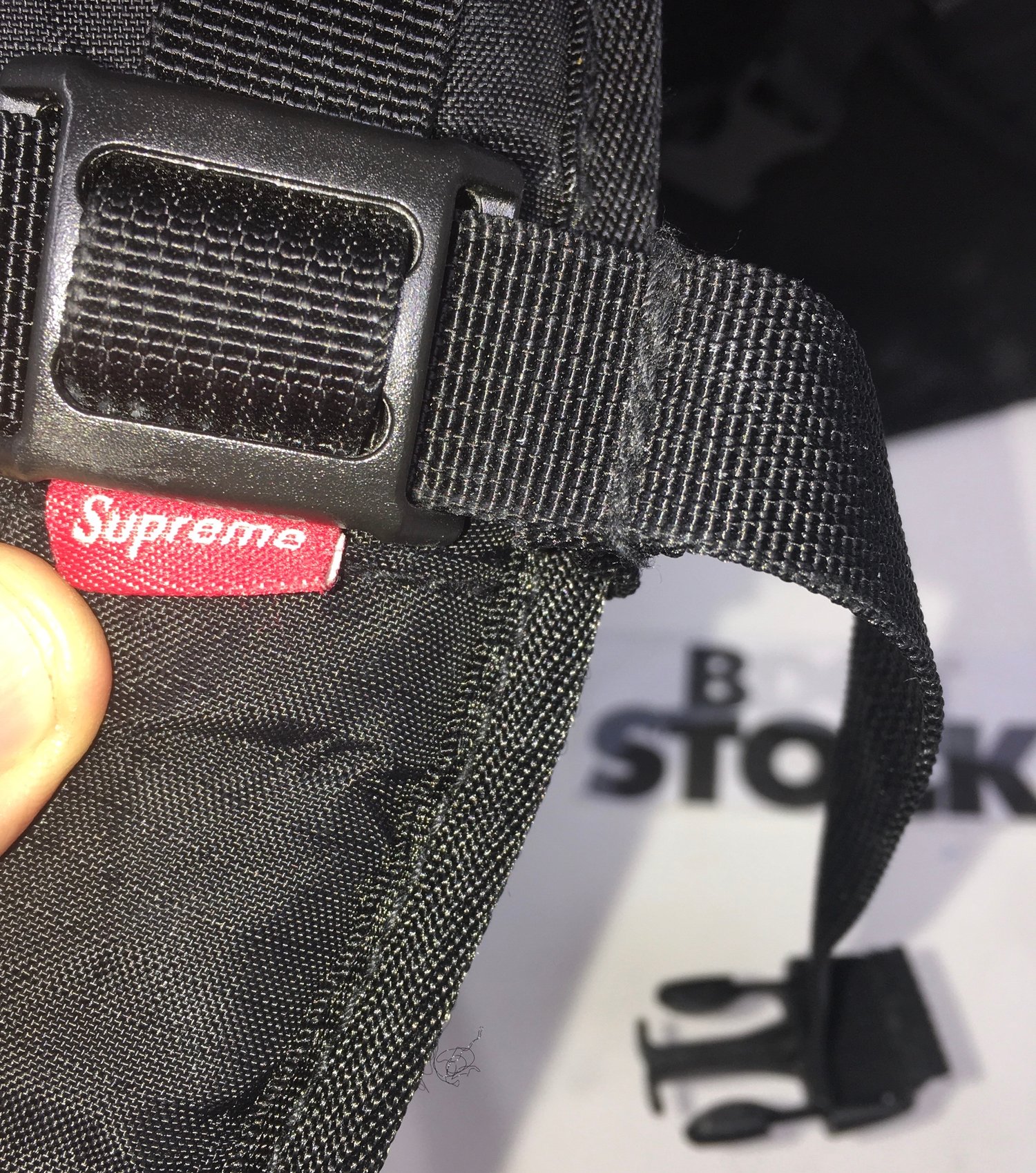 Image of Supreme Backpack (FW18) Black 