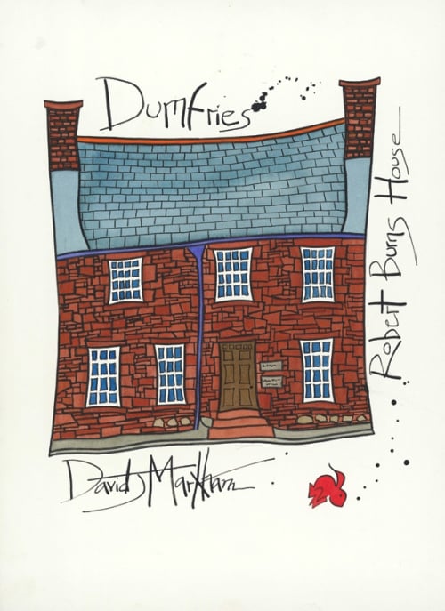 Dave Markham "Robert Burns' House"