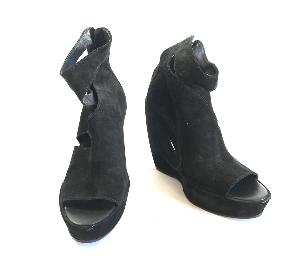 Image of Ann Demeulemeester Size 36.5 Wedges 924-5