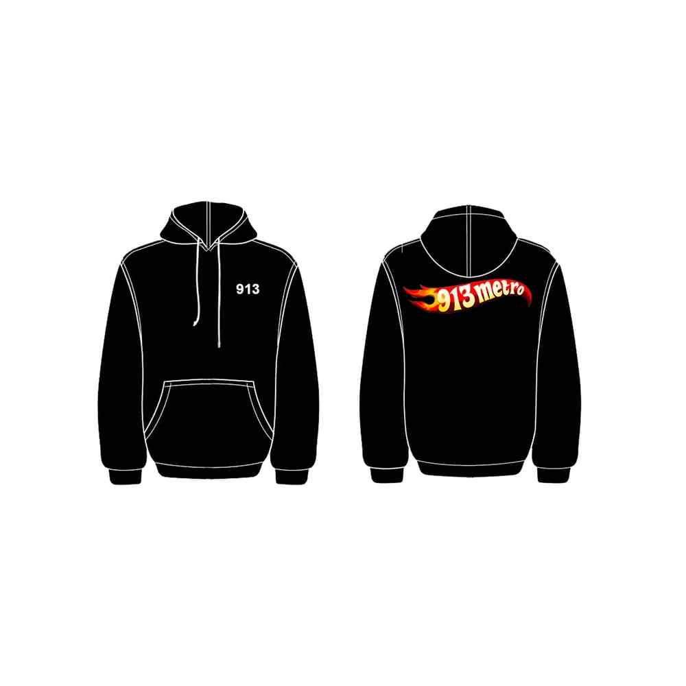 Image of 913 "HOT WHEELS" HOODIE 3M