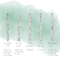 Image 3 of Date Notched Kilt Pin