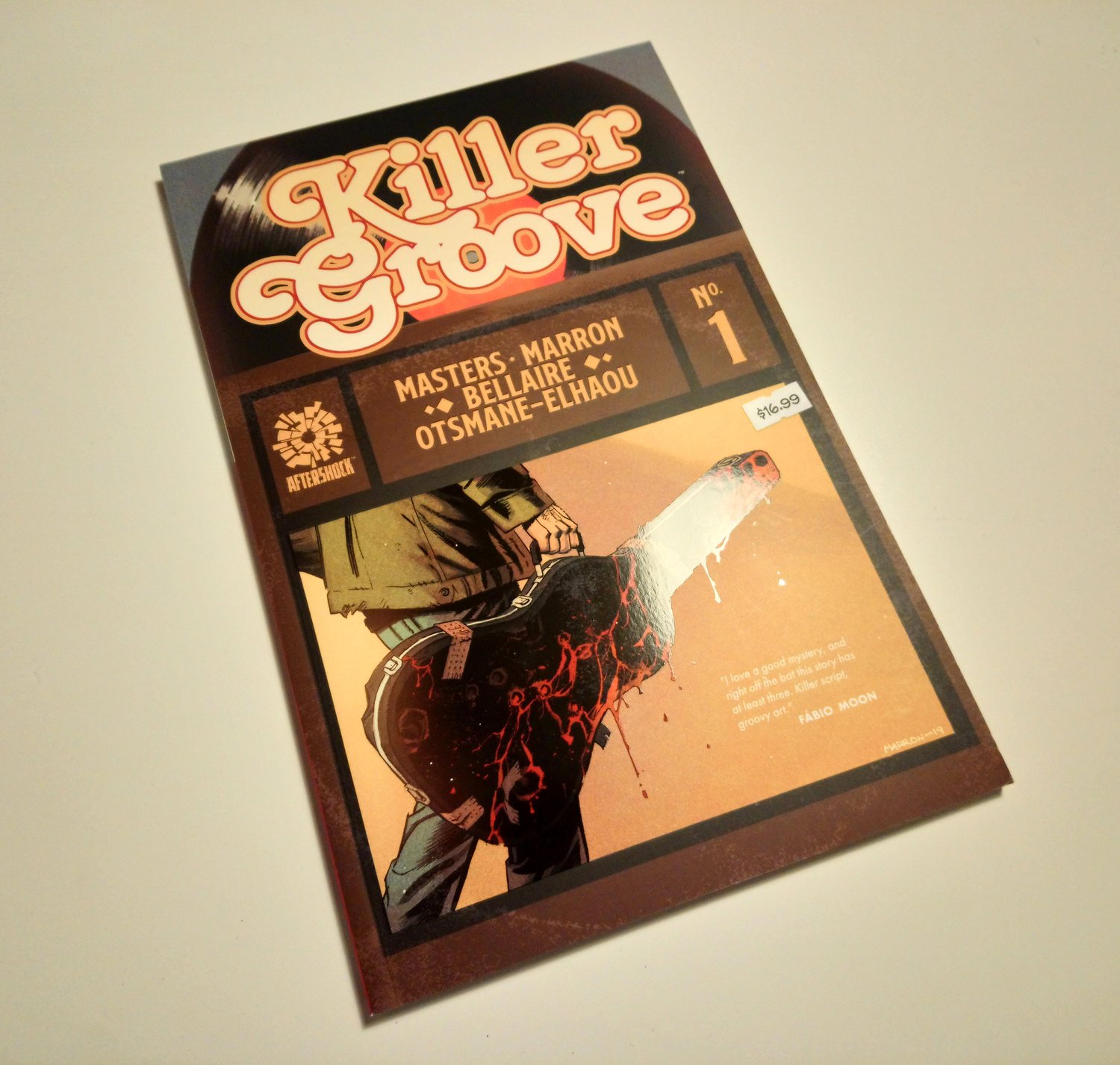 KILLER GROOVE TPB (Signed + Sketched + Pick)