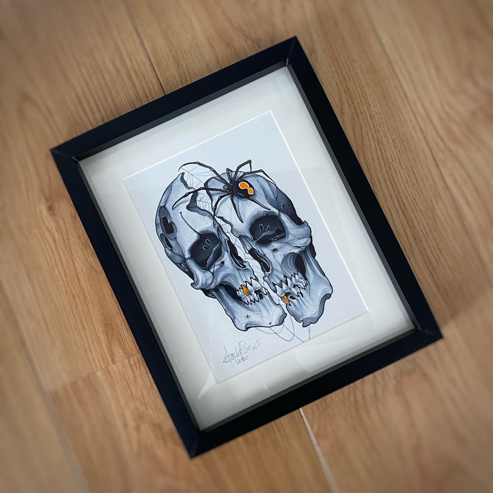 Image of A5 SPLIT SKULL - *ORIGINAL*