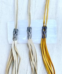 Image 3 of Cholla cactus fringe necklace CCFN-1004