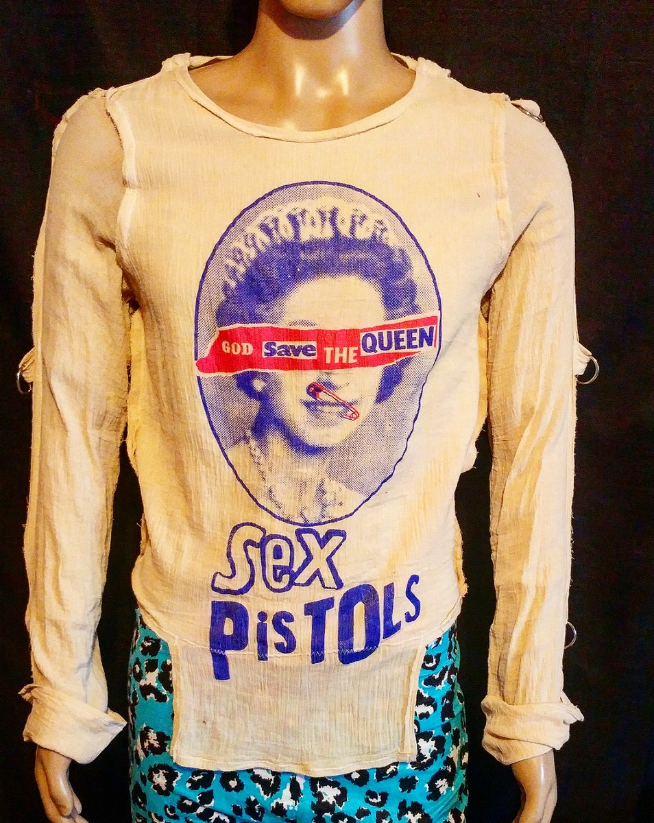 God Save The Queen Sex Pistols Classic Bondage Shirt Seditionightmares