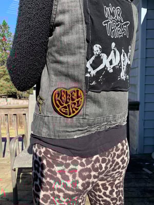 Rebel Girl Heart Patch
