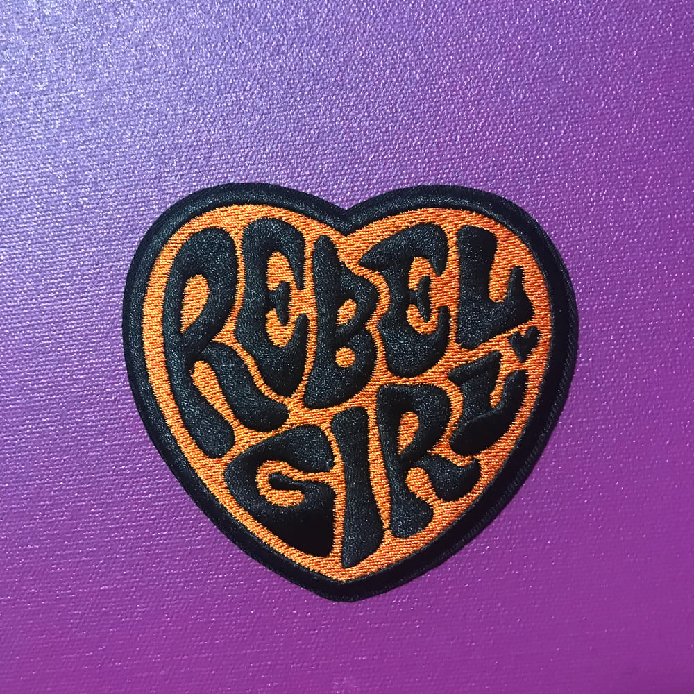 Rebel Girl Heart Patch