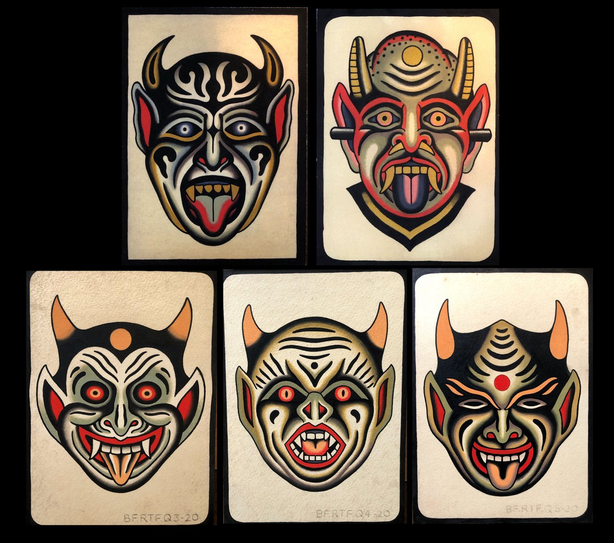 Devil 5-Pack | benfiedlerart