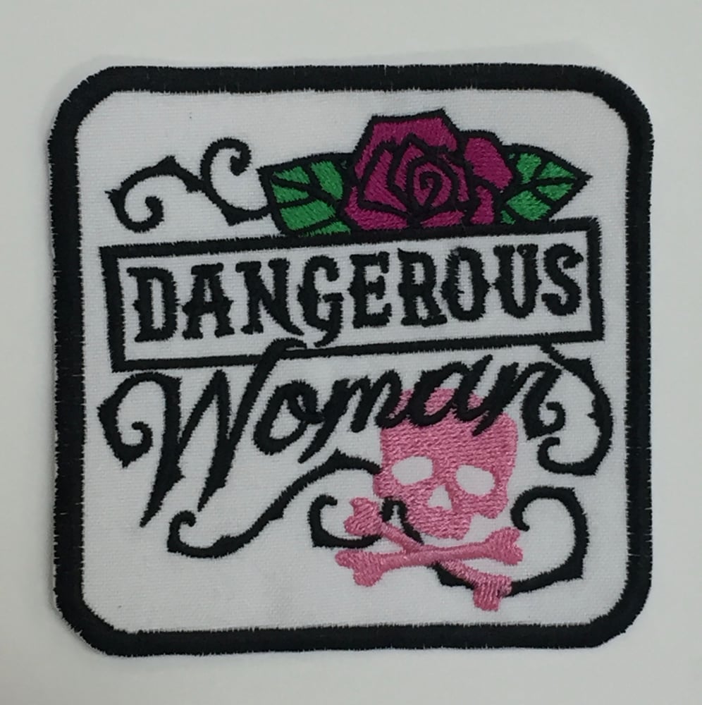 Image of Dangerous Woman Iron-on Patch