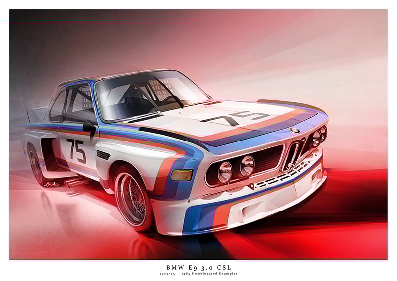 Image of BMW E9 CSL