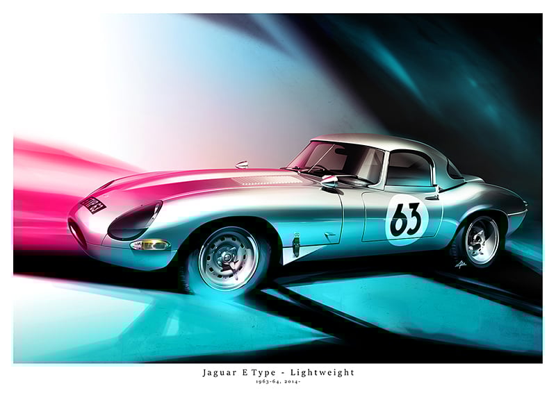 Image of Jaguar E Type - Lightweight