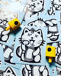 Image 2 of 500 Custom Vinyl Stickers (FULL COLOR)