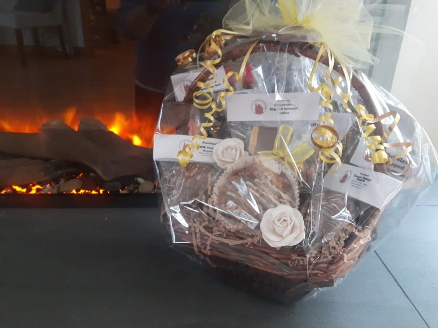 Image of Custom gift basket. 