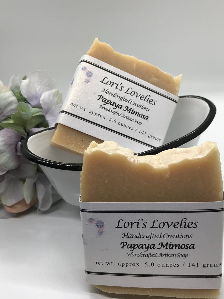 Image of Papaya Mimosa Soap