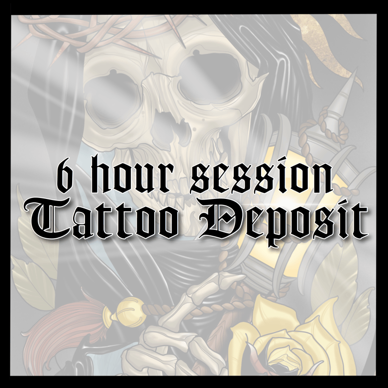 Image of 6 hour session deposit