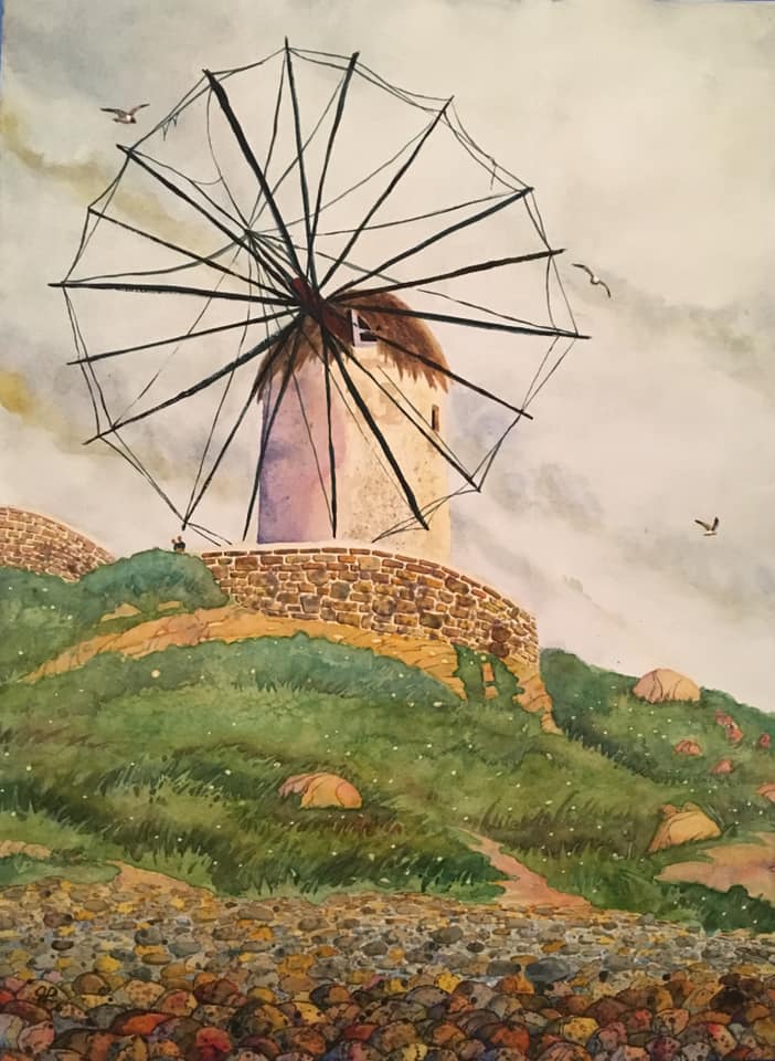 Image of Windmill on Mykonos