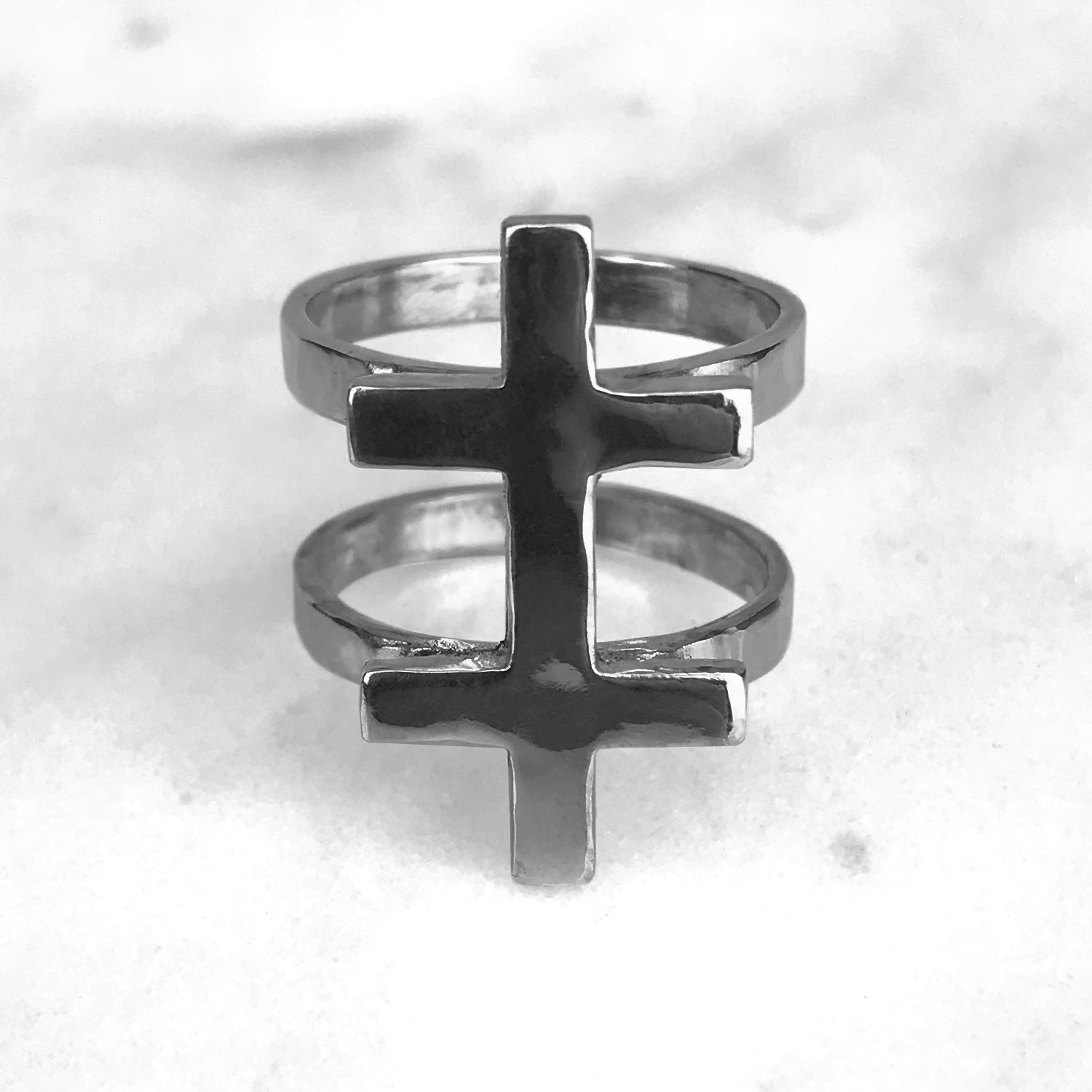 Image of Conjoined Cross II Ring