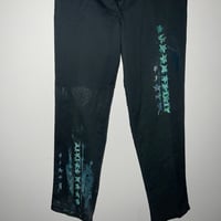 Image 4 of 1:1 recycled pants : Green: 32x31
