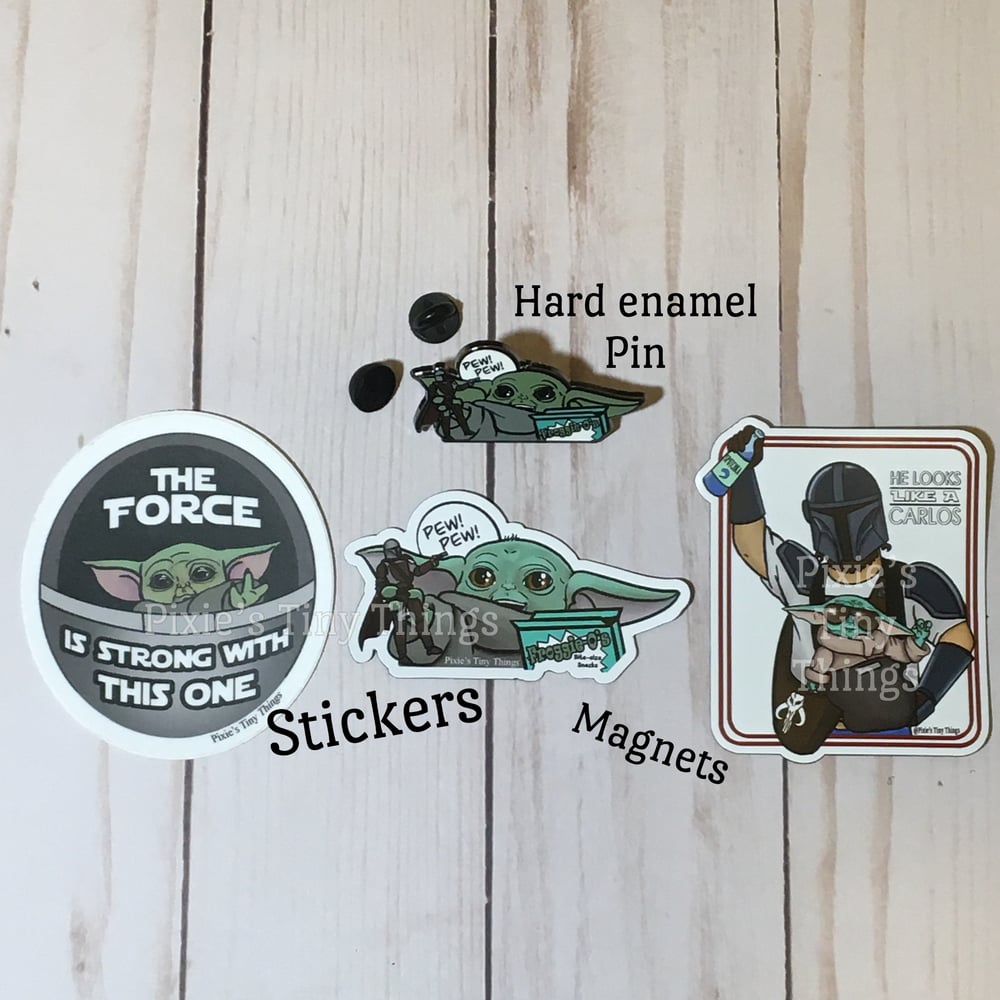 The Child Stickers, Patches and Magnets