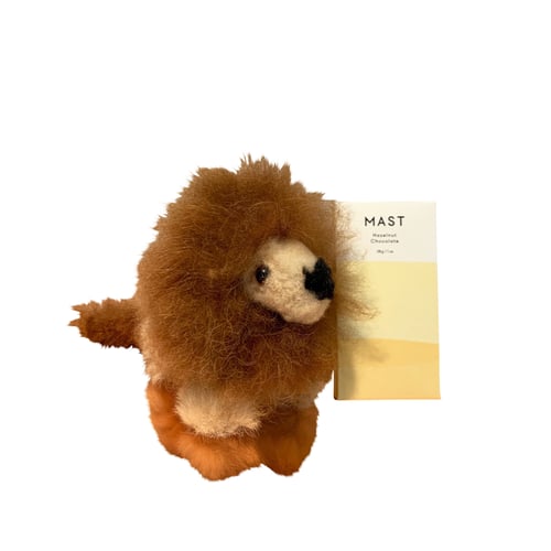 Image of Small STUFFED ALPACA Lion