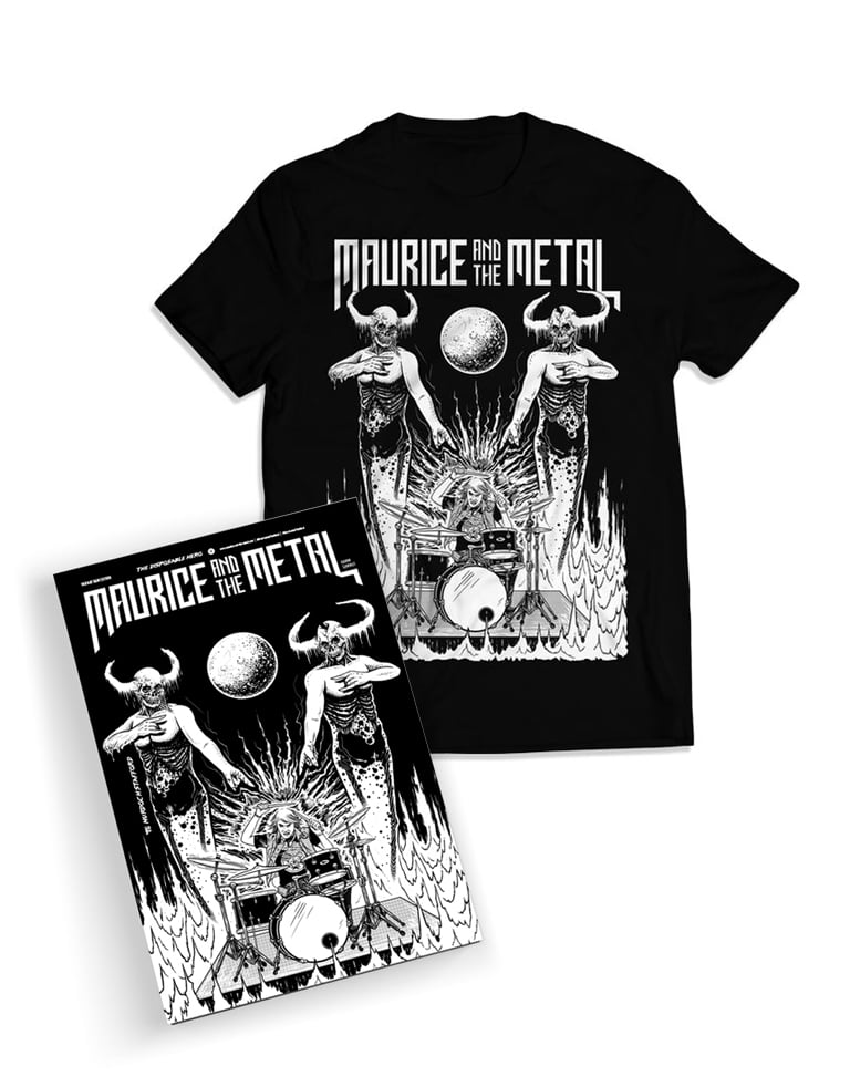 Image of MURDOCH STAFFORD - COMIC & SHIRT - BUNDLE