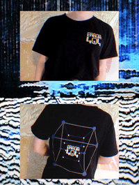 ERROR404 Hypercube Fitted T-shirt